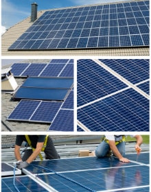 panneau solaire superficie